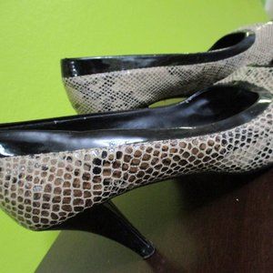 Snake Skinned Heels